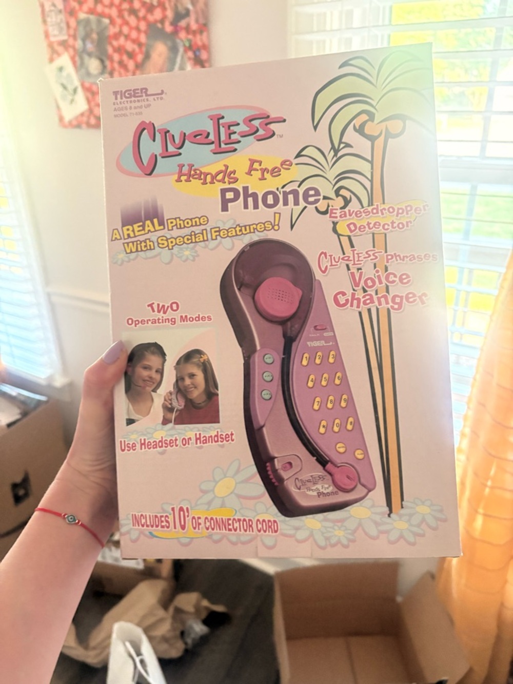 Clueless Hands Free Phone - Pink Voice Changer
